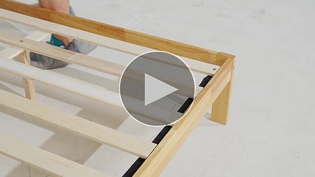 としはるさま専用wooden9 with FE83NV2 Platform Bed with Headboard MS-MG-0900271F- – BizChair
